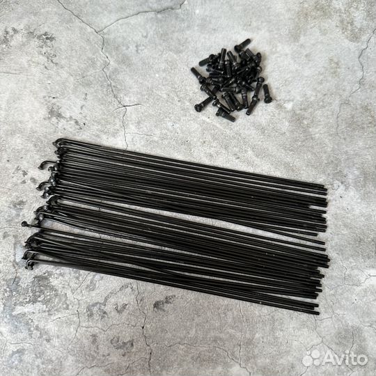 Спицы и нипеля на заднее колесо 184, и 182mm