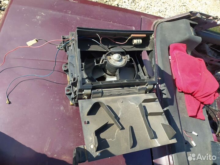 Печка в сборе на классику медный радиатор