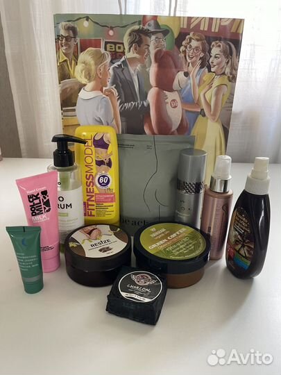 Набор пакет косметики уход за телом