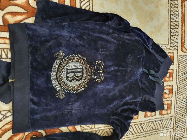 Костюм спортивный велюровый balmain