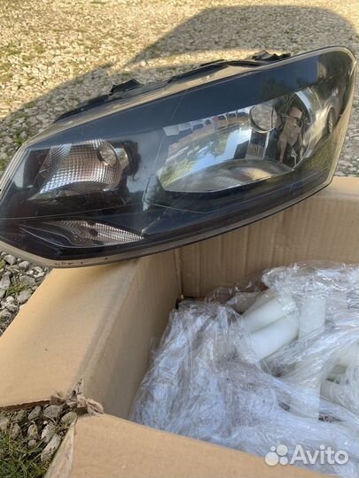 Фары на volkswagen polo седан