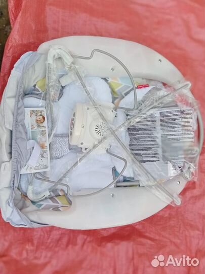 Шезлонг для малыша Fisher-Price Милый Щенок