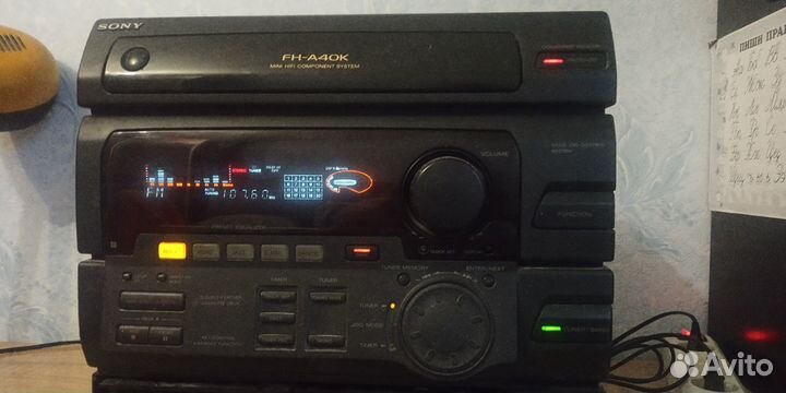 Музыкальный центр sony HST-A40K