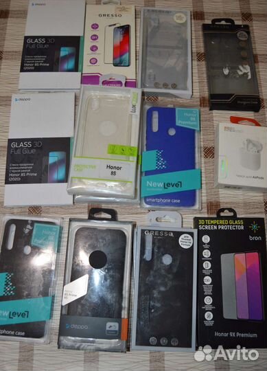 Чехол, защитное стекло