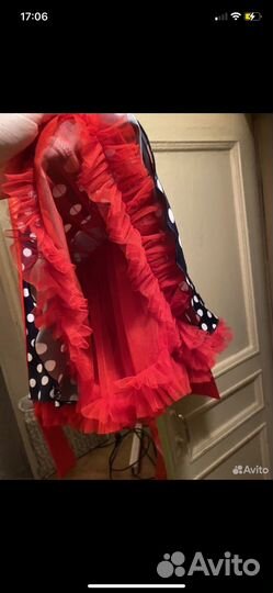 Платье для девочки в горошек