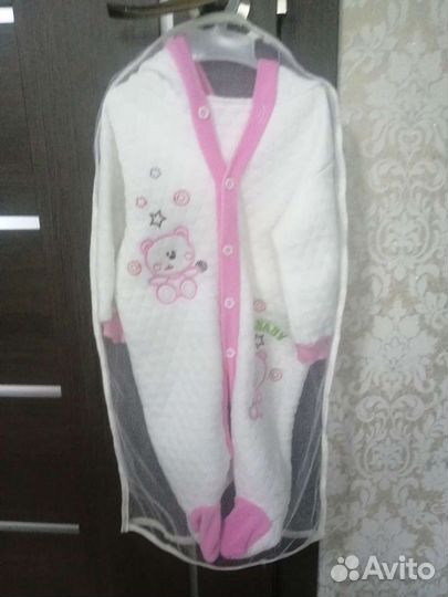 Одежда для новорожденных девочек новая