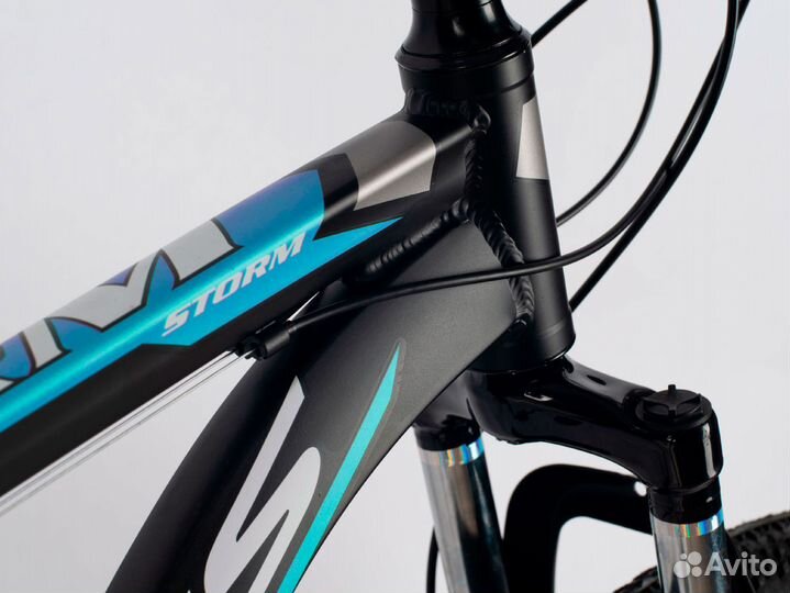 Велосипед sitis storm 29 (2022) черно-синий Sta410