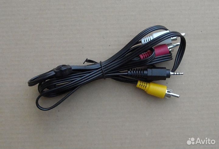 Кабель аудио mini jack 2.5mm - 3x RCA длина 1.5м