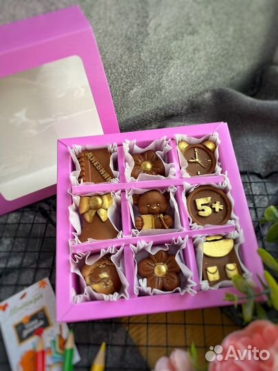 Шоколад ручной работы на 1 сентября