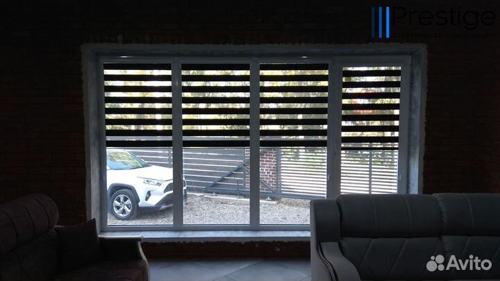 Рулонные, кассетные шторы, жалюзи