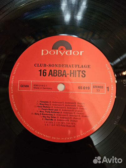 Abba – 16 abba Hits