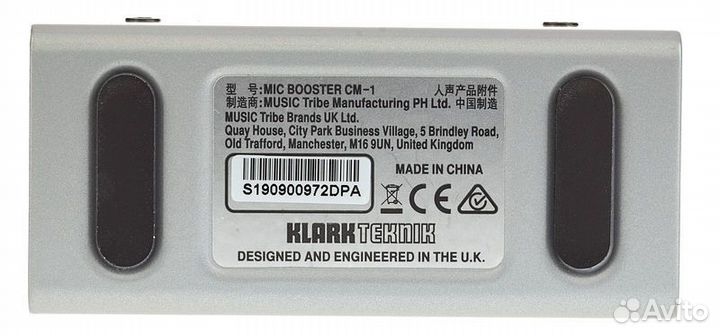 Микрофонный предусилитель klark teknik MIC booster