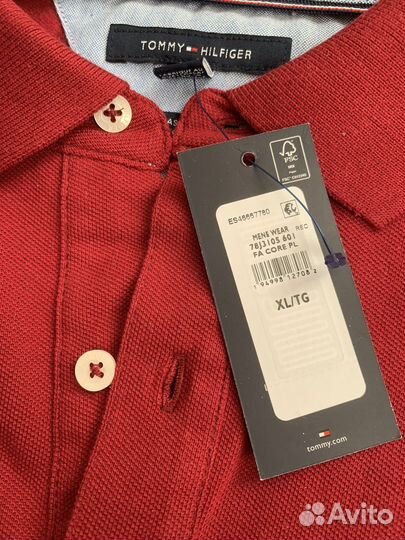 Поло Tommy Hilfiger оригинал