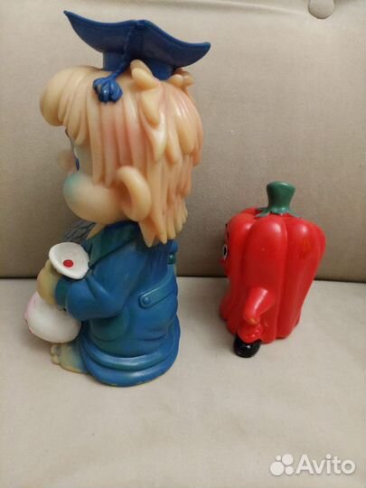 Резиновая игрушка совпластитал из СССР