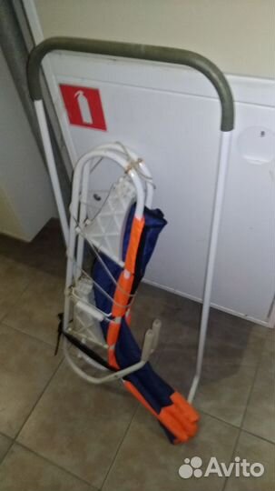 Санки Дэми складные со съемным толкателем