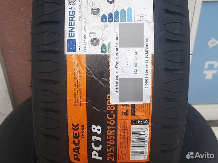 Pace PC18 215/65 R16C 109T