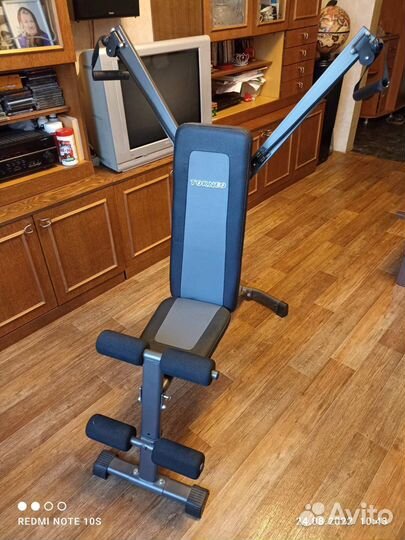 Скамья универсальная 2в1 для пресса и эспандер