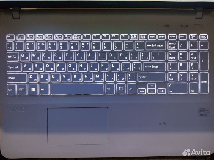 Ноутбук sony vaio i5