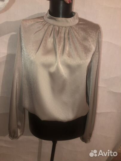 Блуза шелковая