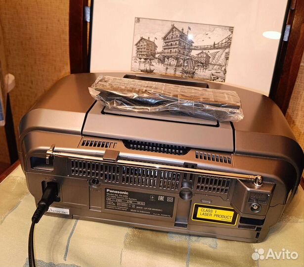 Магнитофон Panasonic RX-D55EE-K rpgx3061-3