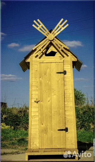 Дачный туалет с лебедем мтв 832