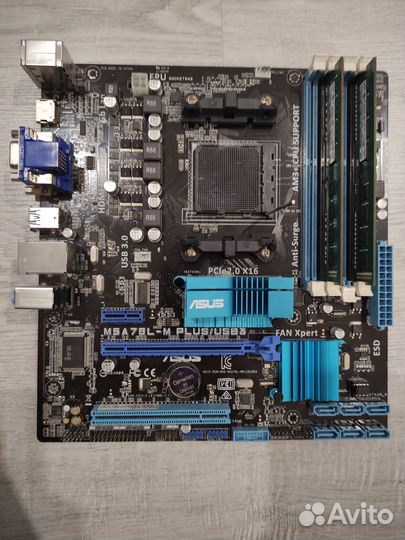 Материнская плата Asus m5a78l-m+ AM3+