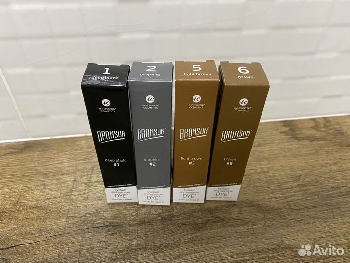 Краска для бровей bronsun