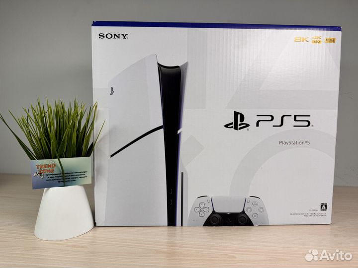 Sony playstation 5 slim 1tb с дисководом новая