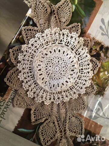 Вологодское кружево, ручной работы салфетки