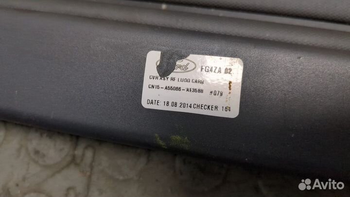 Шторка багажника Ford EcoSport, 2014