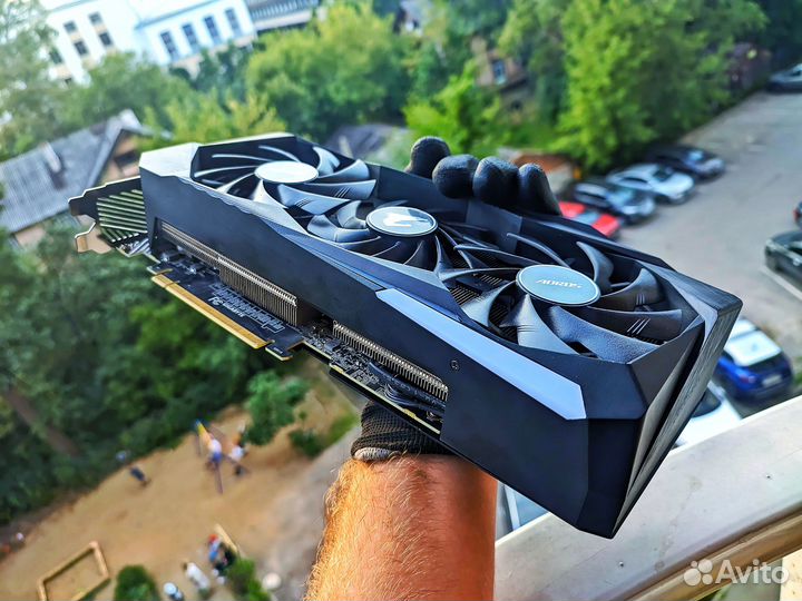 Gigabite RTX 3070 Aorus Master OC 8 Гб