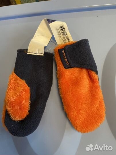 Варежки новые демисезонные 3-4 года