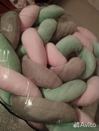 Бортик косичка