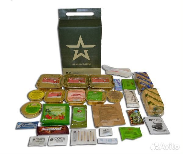 Ирп сухпай сухой паек 7 штук 25 год