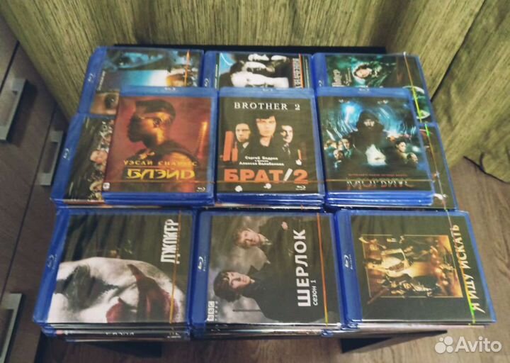 Blu-ray фильмы (в плёнке)