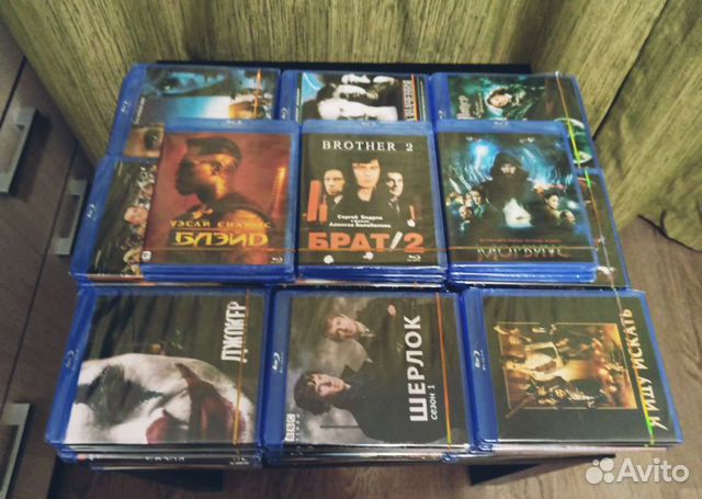 Blu-ray фильмы (в плёнке)