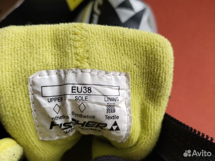 Лыжные ботинки fischer 38 размер