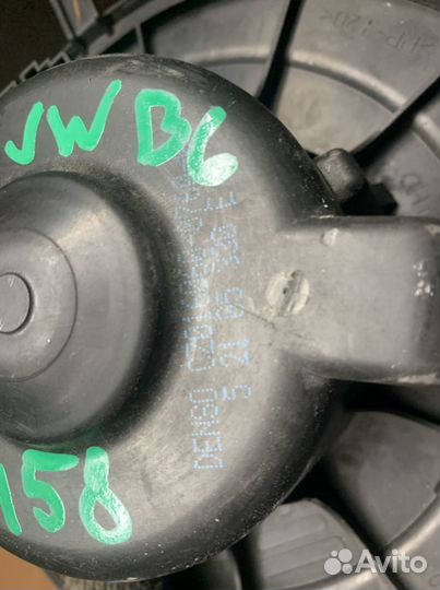 Моторчик печки vw passat b6