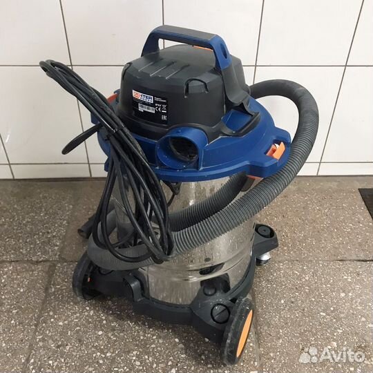 Строительный пылесос Dexter 1500Вт 30л