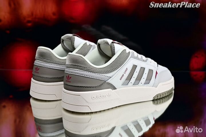 Кроссовки Adidas Drop Step Pure White Tranquility