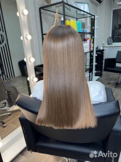 Кератиновое выпрямление ботокс