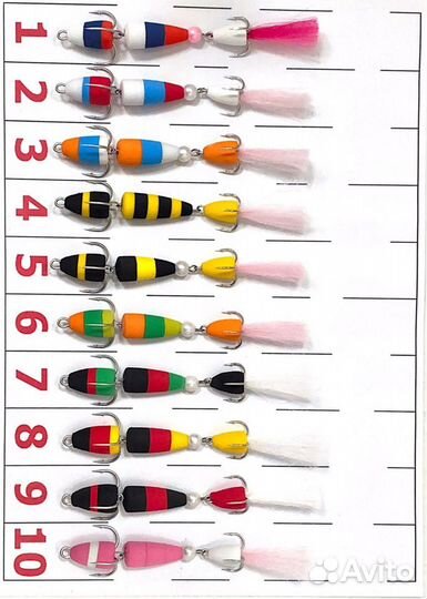 Мандула, рыболовные приманки