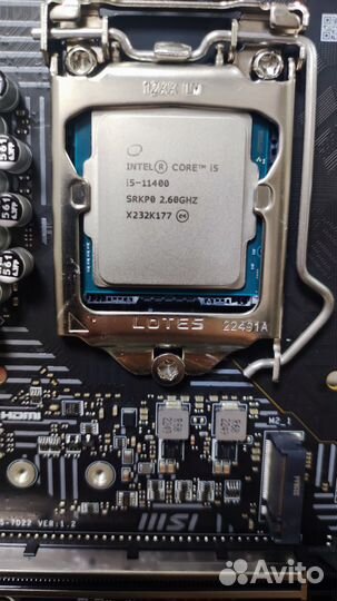 Комплект 1200 на i5-11400 гарантия