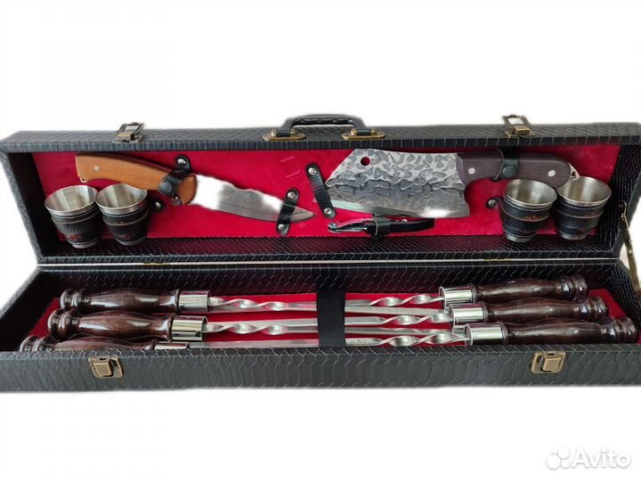 Набор подарочный шашлычный русский