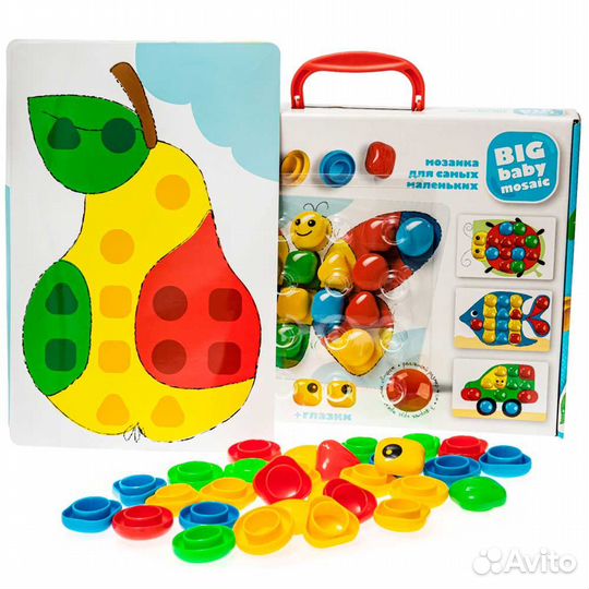 Мозаика для самых маленьких Baby Toys Бабочка Дес