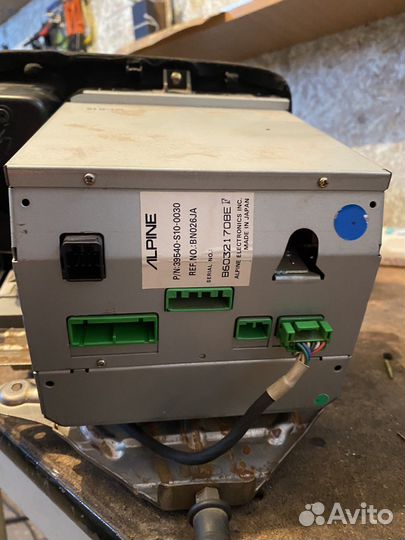 Магнитола с рамкой и климатконтролем