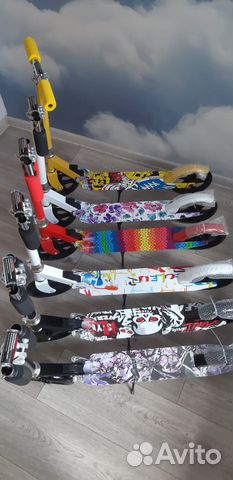 Самокат Городской Scooter двухколесный новый