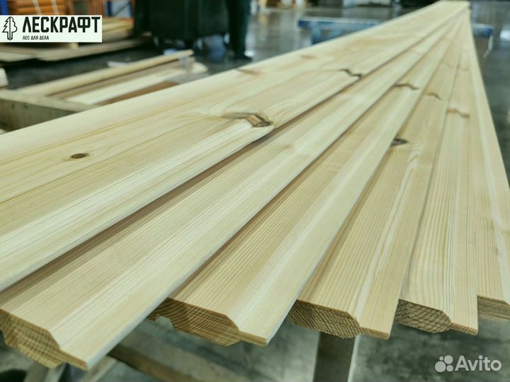 Имитация бруса 20*185*6000 сорт C сосна