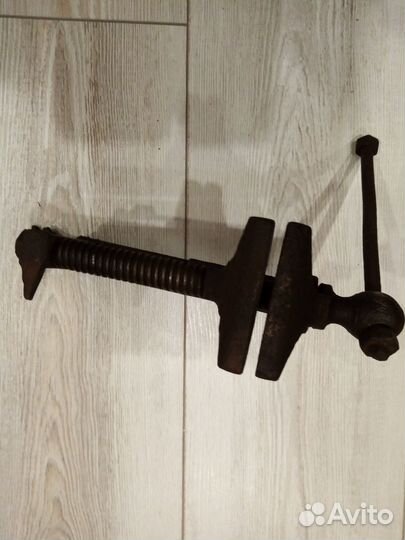 Тисы,тиски старинные пеньковые