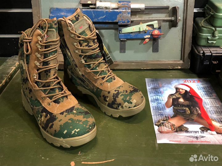 Берцы Magnum тактические демисезонные камуфляж